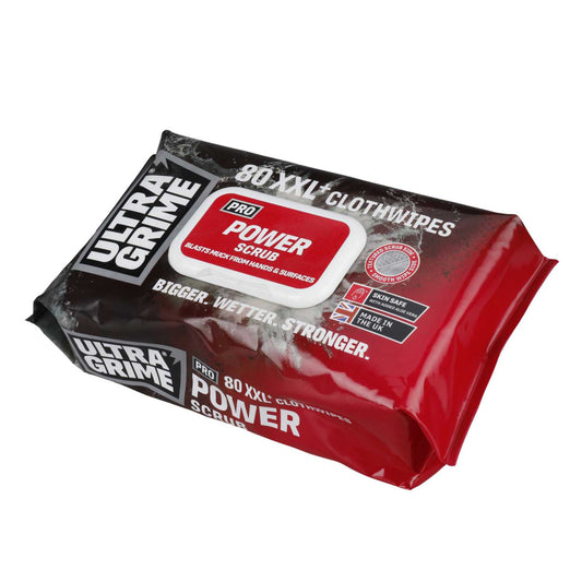 Ultra Grime 5920 XXL 80 Piece Pro Power Scrub Clothwipes