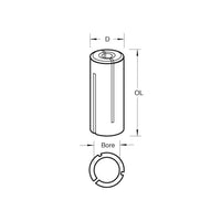 Trend Collet Sleeve 6.35mm to 12.7mm
