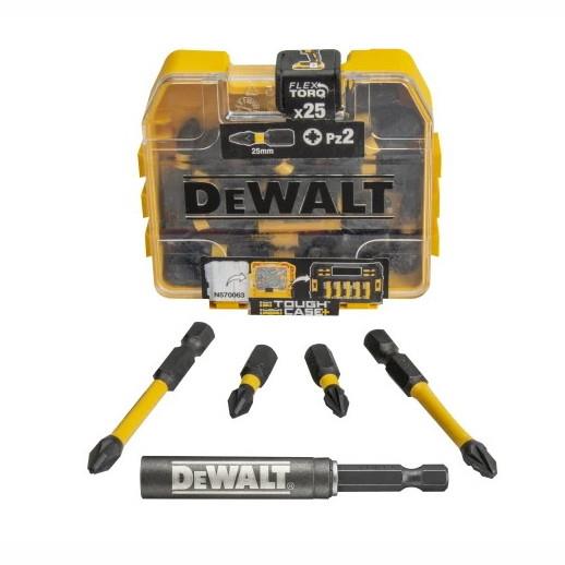 DeWalt PZ2 Impact Torsion Screwdriver Bits 25 Pack