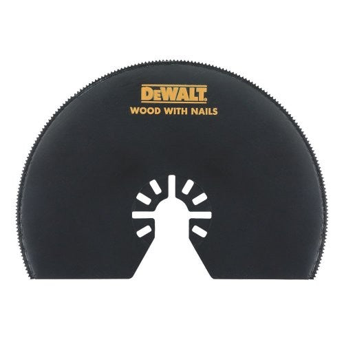 DeWalt 100mm Bi-Metal Semi-Circular Oscillation Saw Blade