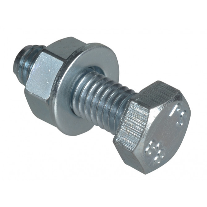 ForgePack HT Bolt/Nut/Washer ZP M8x25mm (8 Pack)