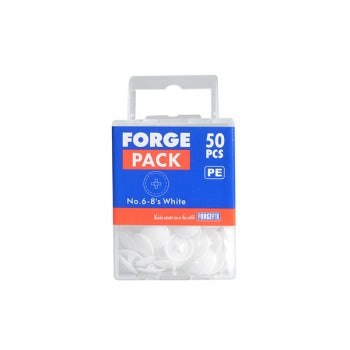 ForgePack Screw Cover Cap PZ 50 per pack No.6-8's Brown