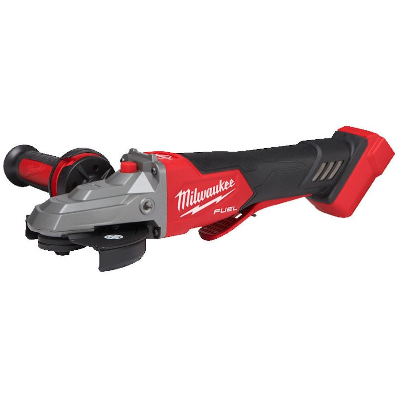 Milwaukee M18 FUEL™ 125mm Flathead Braking Angle Grinder with Paddle Switch (Bare Unit)