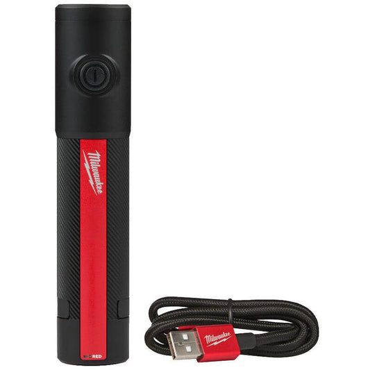 Milwaukee Internal USB Rechargeable Flashlight 500 Lumens