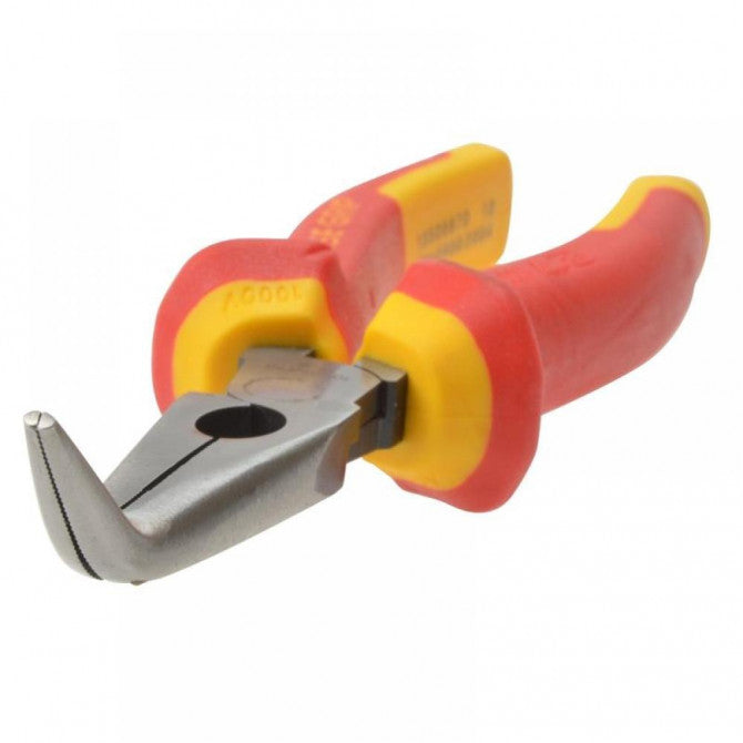 Irwin High Leverage VDE Bent Nose Pliers 200mm (8in)