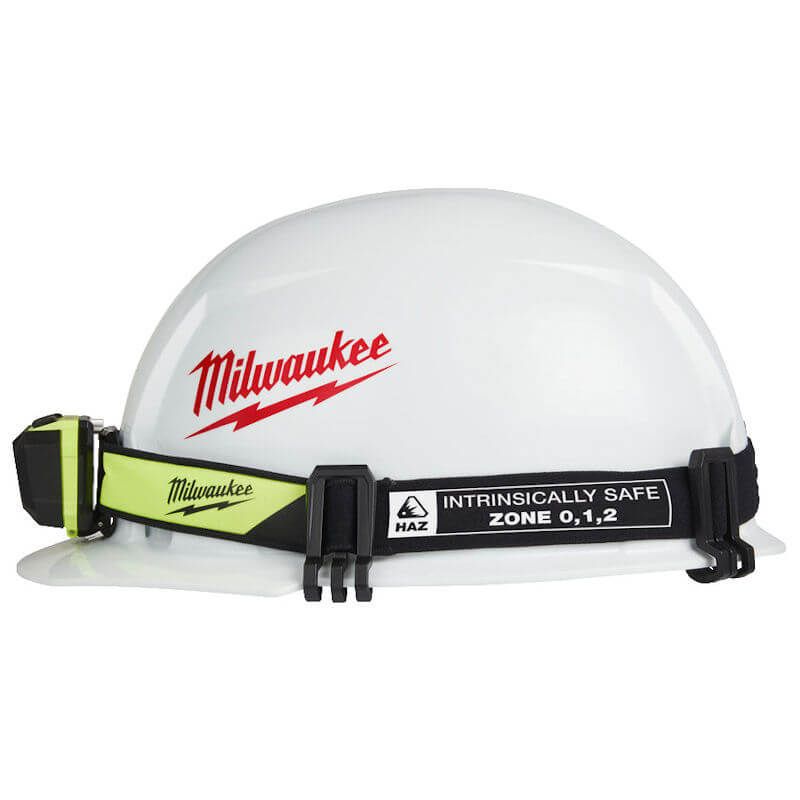 Milwaukee ISHL-LED 310 Lumens Alkaline Intrinsically Safe Headlamp With 3 x AAA Batteries