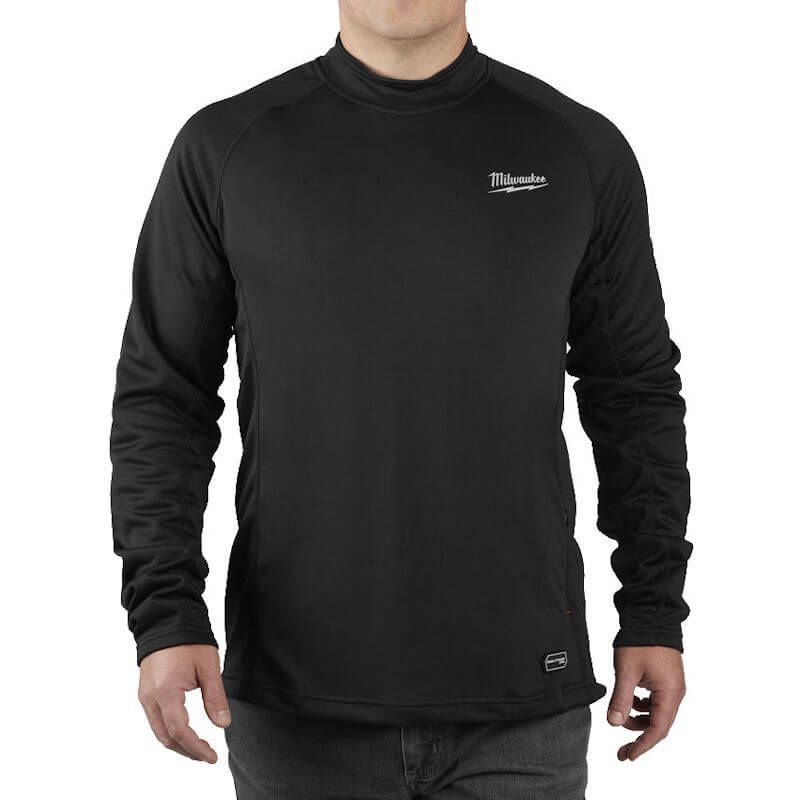 Milwaukee Red Lithium USB Black WorkSkin Heated Base Layer (XL)