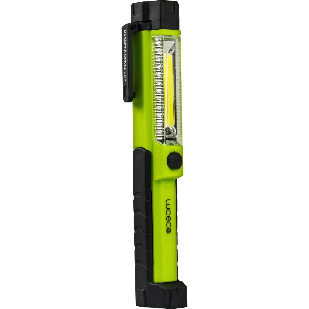 Luceco Tilting Mini Inspection Torch 5v 1.5w 150lm 6500k - USB Charged