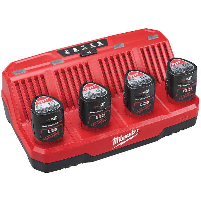 Milwaukee M12™ 4 bay Charger
