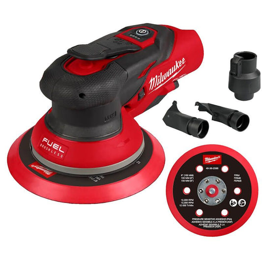 Milwaukee 12V FUEL 150mm Brushless 5.0mm Oscillation Range Random Orbit Sander (Bare Unit)