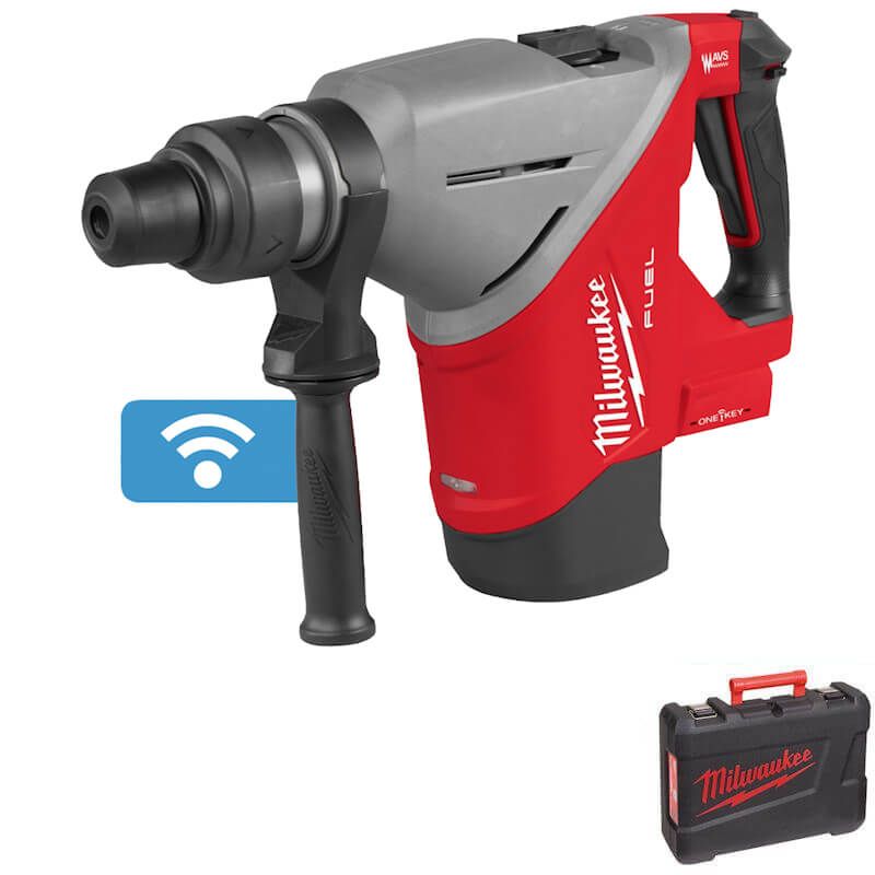 Milwaukee M18 FUEL™ 45mm SDS-Max Drilling And Breaking Hammer With ONE-KEY™ (Bare Unit in Case)