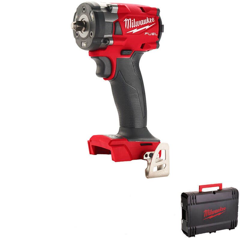 Milwaukee M18 FUEL™ ⅜″ Compact Impact Wrench with Friction Ring in HD Case (Bare Unit)