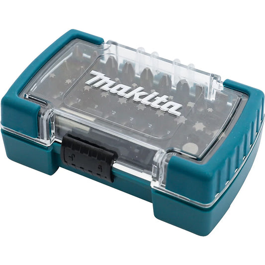 Makita Screwdriver Drill Bit Set with Quick Magnetic Holder - 32 Piece