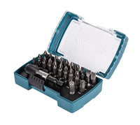 Makita Screwdriver Drill Bit Set with Quick Magnetic Holder - 32 Piece