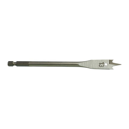 Milwaukee Flat Boring Drill Bit 13mm x 152mm
