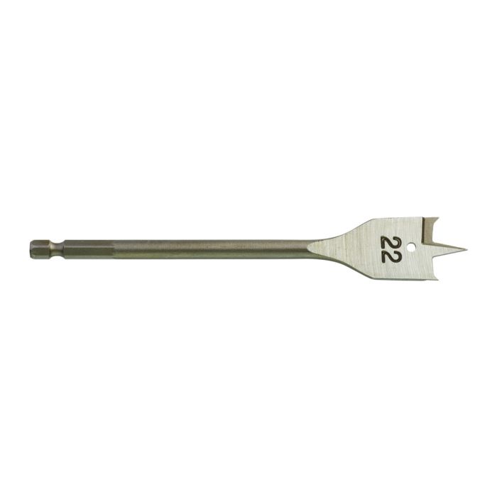 Milwaukee Flat Boring Drill Bit 22mm x 152mm