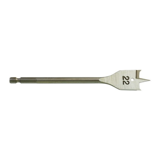 Milwaukee Flat Boring Drill Bit 22mm x 152mm