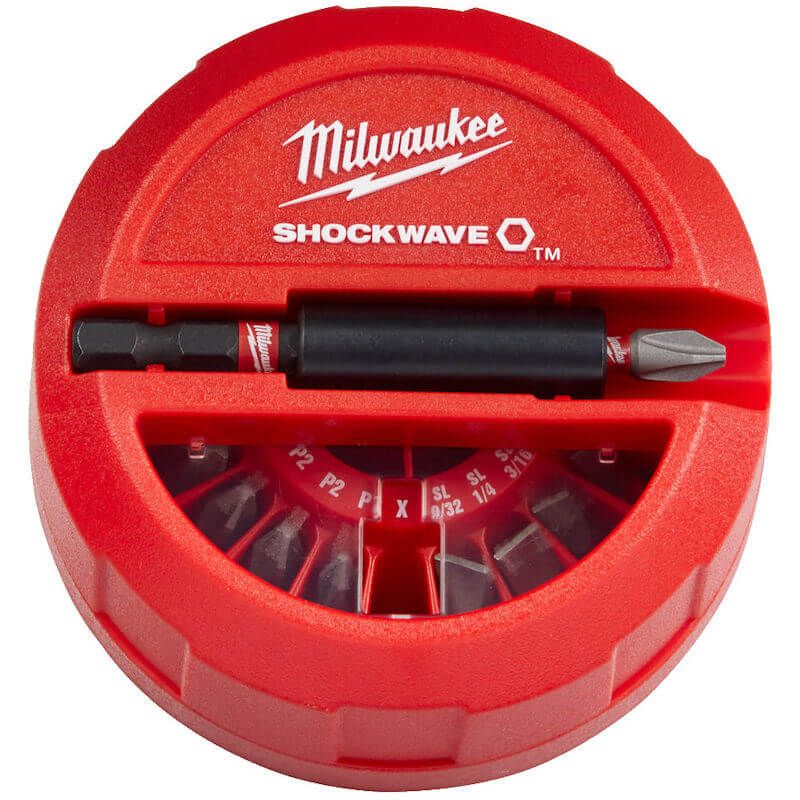 Milwaukee 16 Piece SHOCKWAVE™ Impact Screwdriver Bit Set