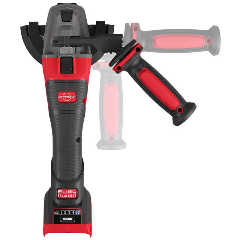 Milwaukee M18 FUEL™ 125mm Safety Grinder with Variable Speed and ONE-KEY™ (Body Only In Carry Case)
