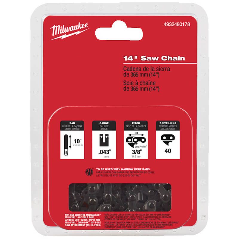 Milwaukee 14" Chainsaw Chain (for M18FTHCHS35)