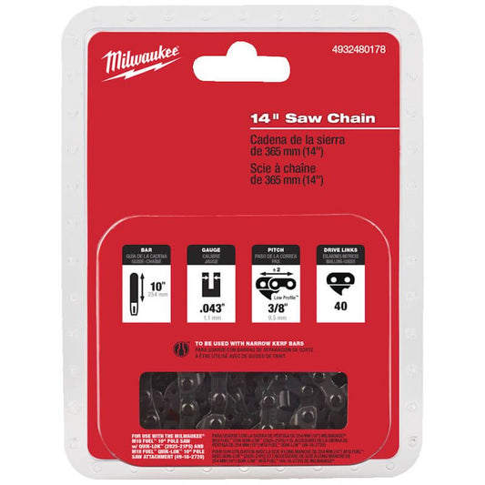 Milwaukee 14" Chainsaw Chain (for M18FTHCHS35)