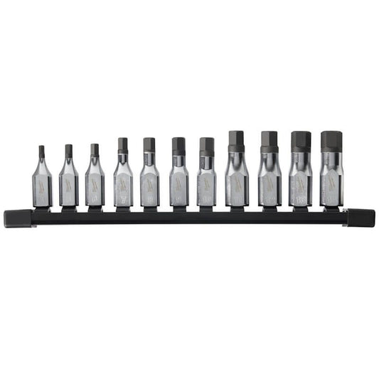 Milwaukee 11 Piece 3/8" Drive Hex Bit Socket Set