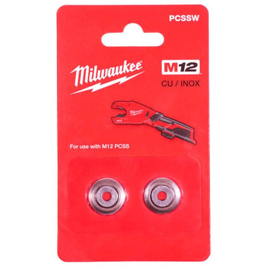 Milwaukee CU/INOX Wheels for M12™ RAPTOR™ Pipe Cutter Stainless Steel - 2pc