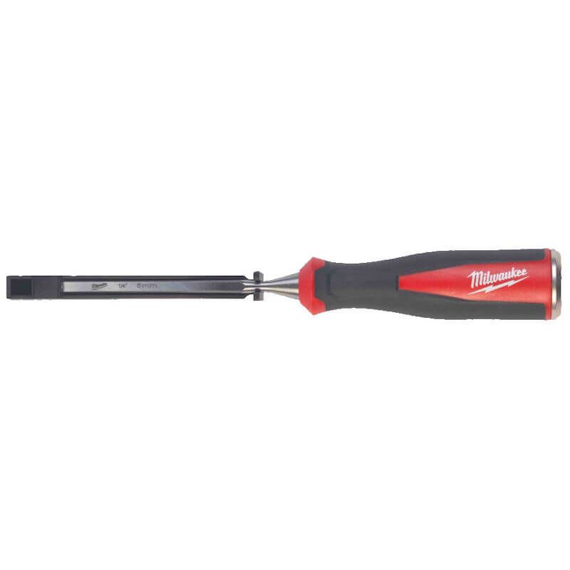 Milwaukee 1/4" Beveled Edge Chisel