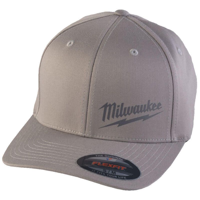 Milwaukee L/XL Grey Baseball Cap