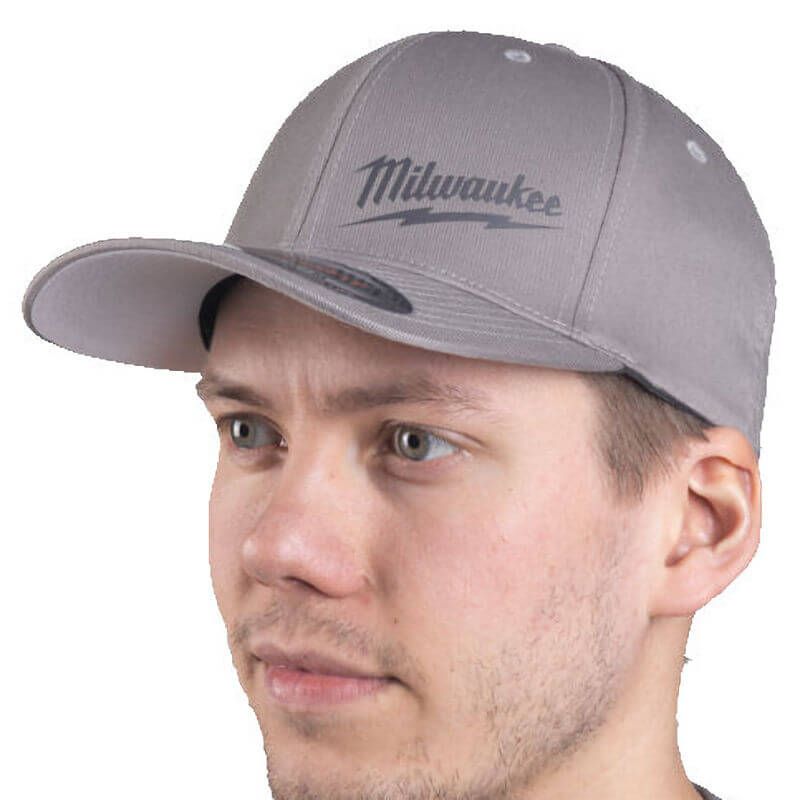 Milwaukee L/XL Grey Baseball Cap