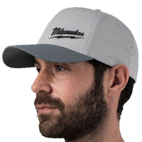 Milwaukee Performance Baseball Cap in Silver Grey, Size S/M