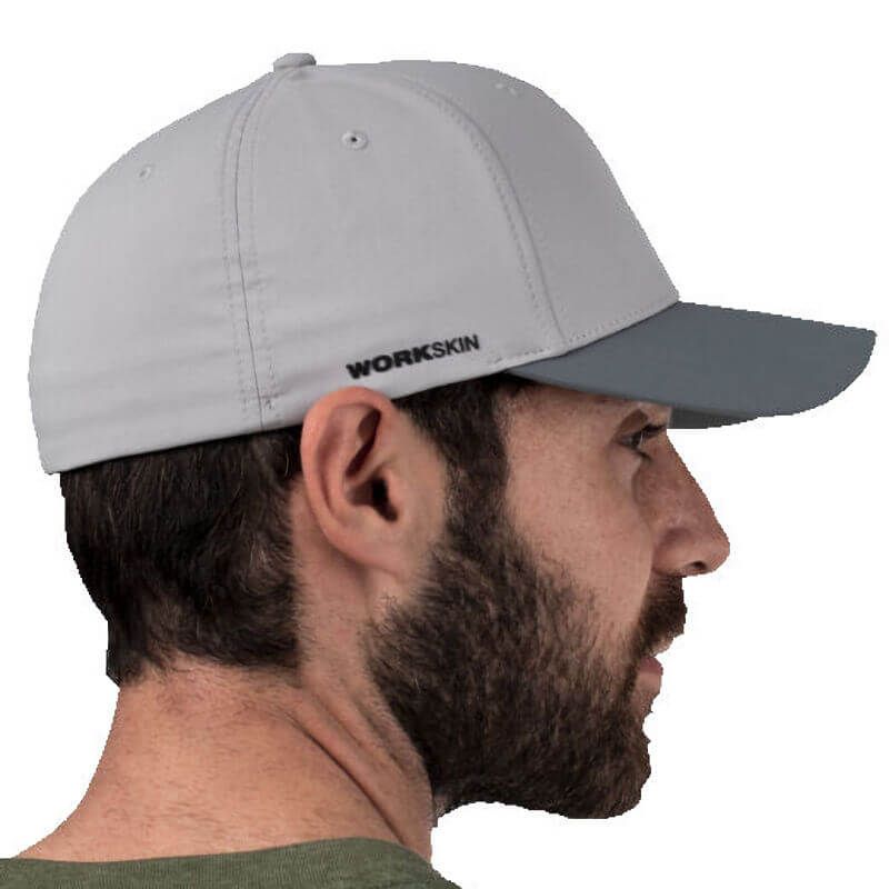 Milwaukee Performance Baseball Cap in Silver Grey, Size L/XL