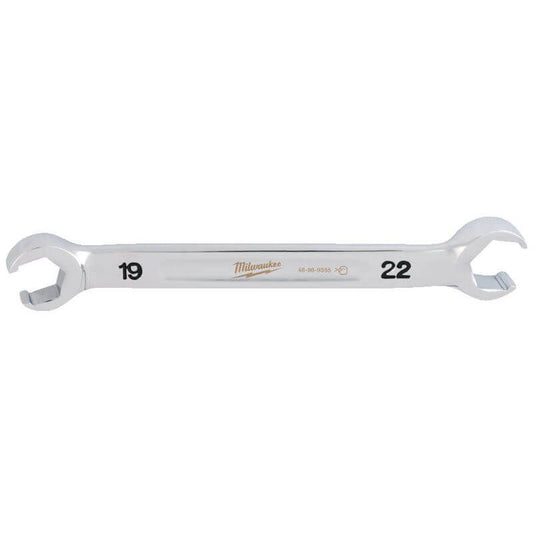 Milwaukee 19mm X 22mm Flare Nut Spanner
