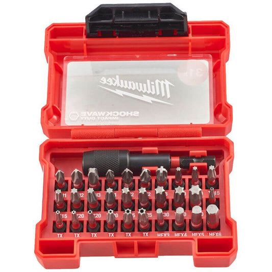 Milwaukee 31 Piece ShockWave Impact Duty Screwdriving Bit Set