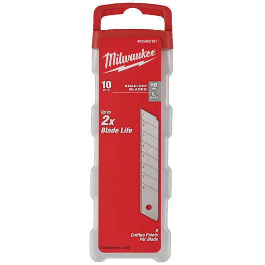 Milwaukee 18mm Snap-Off Knife Blades