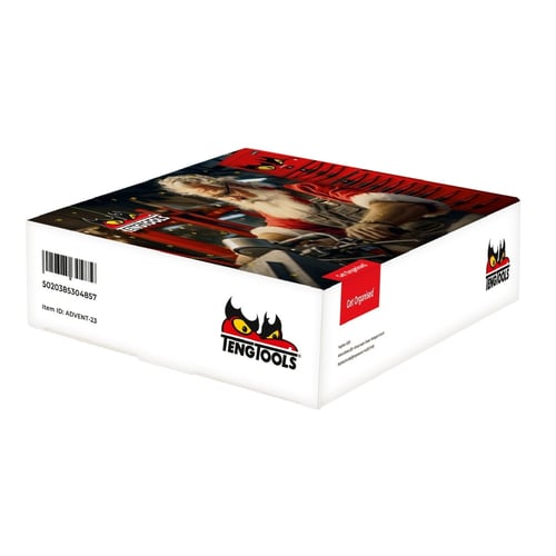 Teng Tools Christmas Advent Calendar Tool Set - 2023