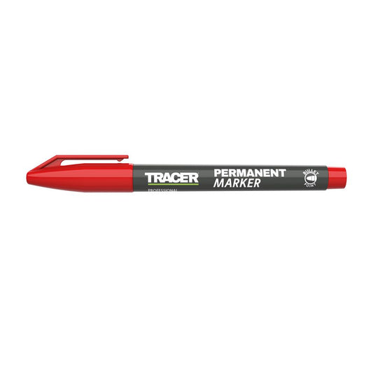 TRACER Tradesman Permanent Marker Red