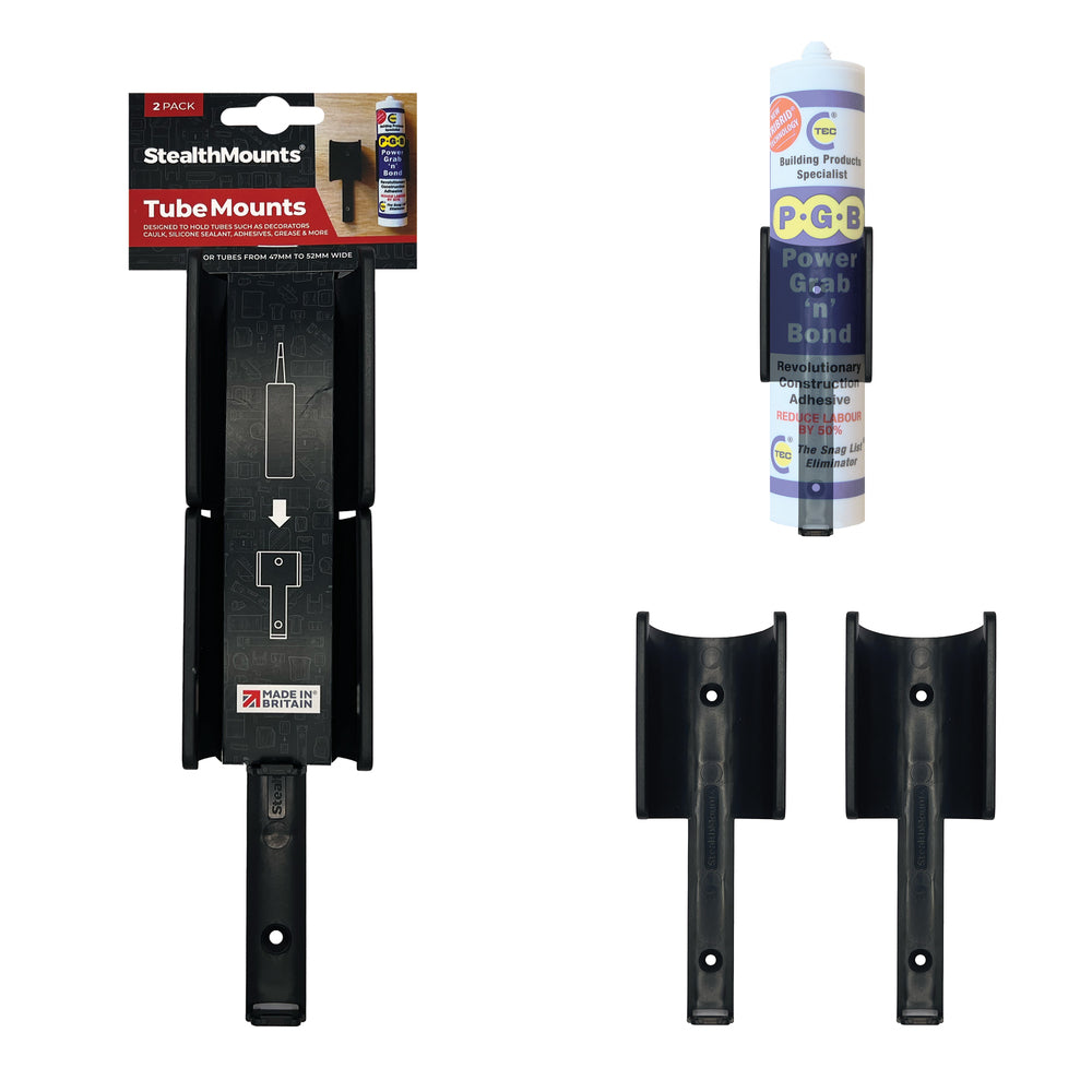 StealthMounts Tube Holders V2 (2 Pack)