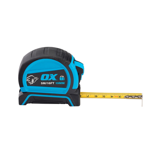 OX Pro Double Locking Tape Measure Twin Pack – 5m