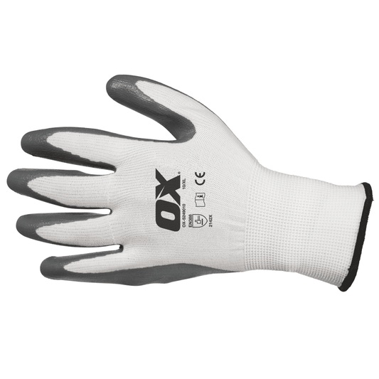 OX Nitrile Flex Gloves – Size 10 (XL)