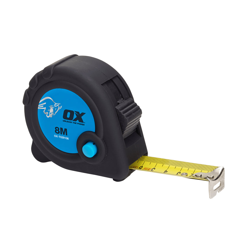 OX Trade Metric Only Tape Measure – 8m