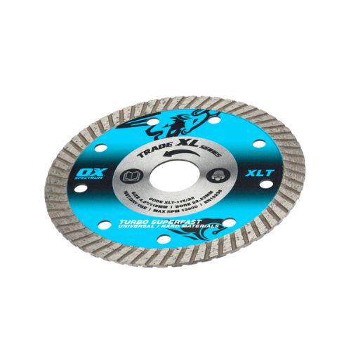 OX Trade XL Turbo Diamond Blade - Universal & GP - 115/22.23mm