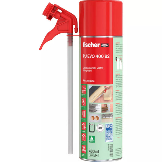 fischer Low Monomer PU Foam PU EVO 400 B2